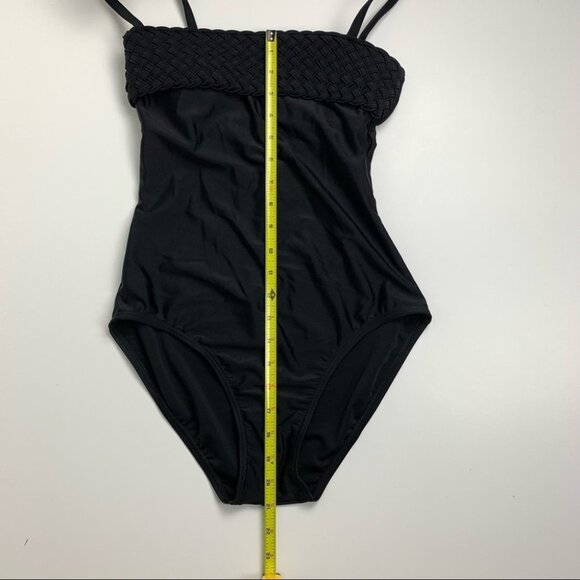 La Blanca  By Rod Beattie Black One Piece Swimsuit - Picture 3 of 10